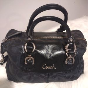 Coach top handle bag